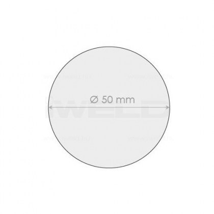 Védőüveg átm. 50mm